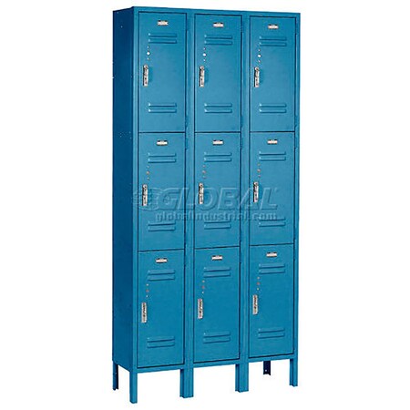 Global Industrial 36 in W, 15 D, 78 in H, Blue 238234BL